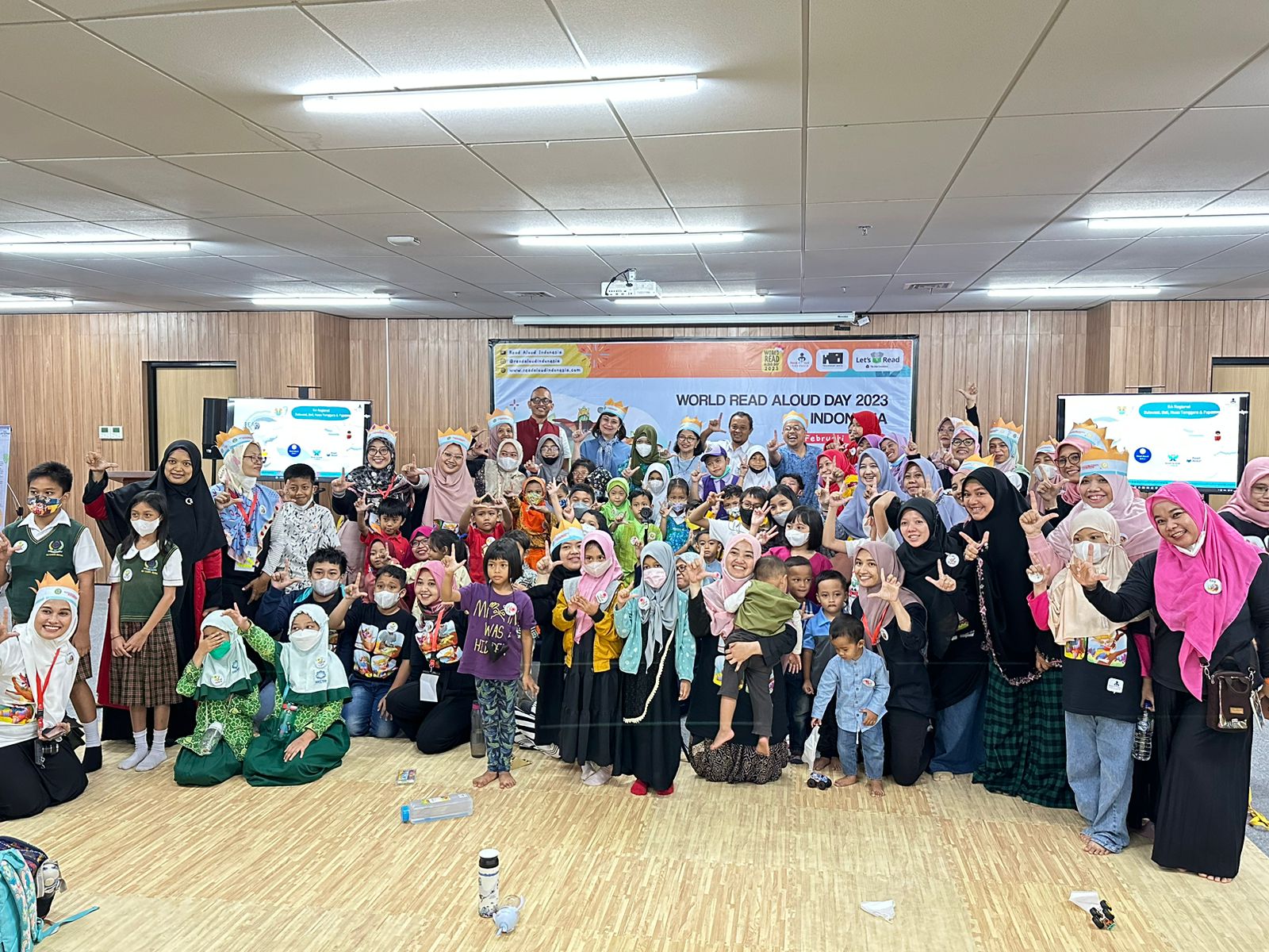 Acara Puncak World Read Aloud Day 2023